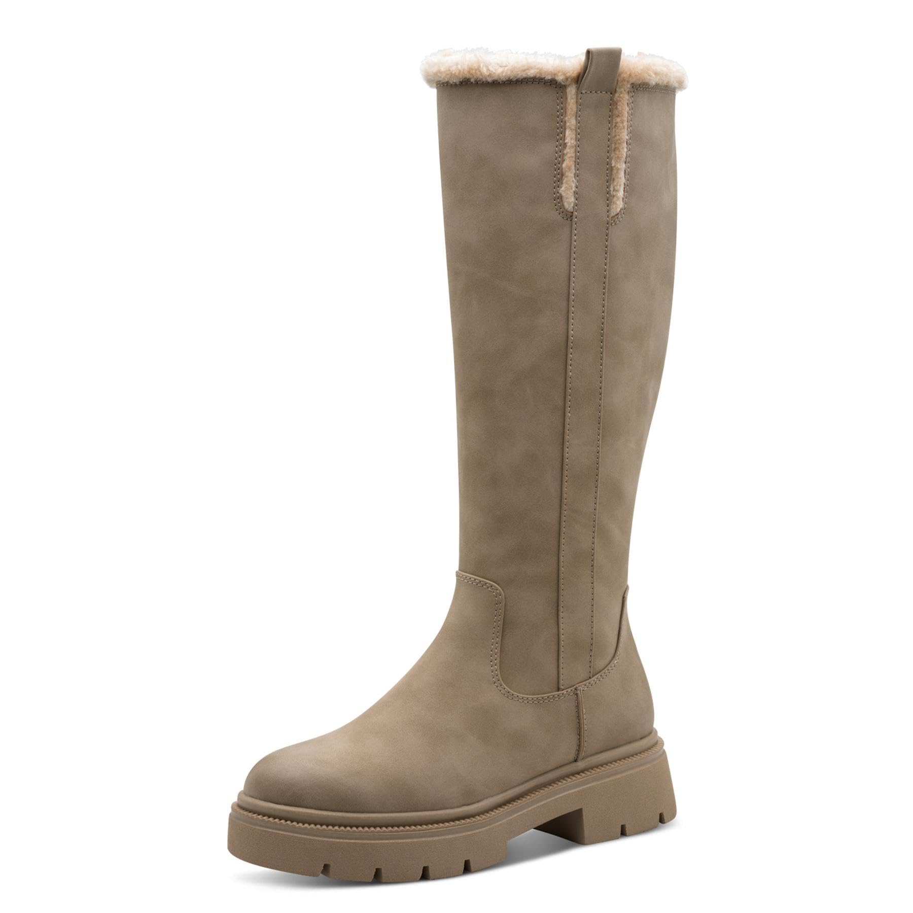 MARCO TOZZI Women's 2-26628-45 Boots, taupe, 6 UK