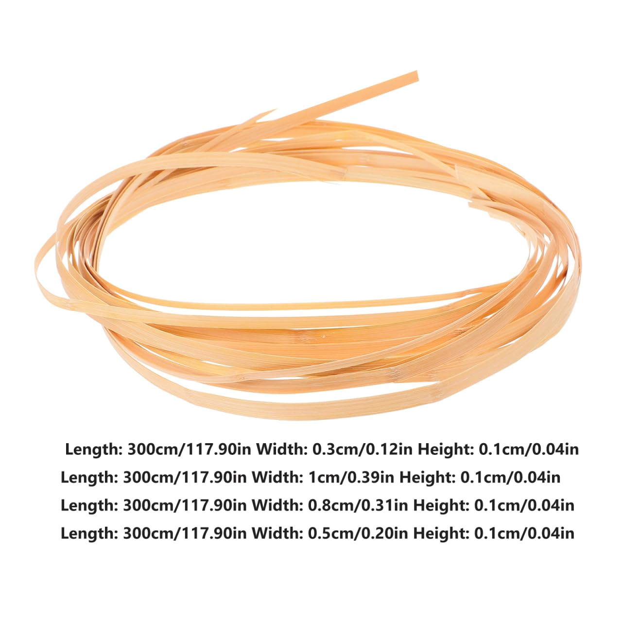 Strisce Di Bambù Per Tessitura Artigianale - Cesto Per Tessitura - Foto 7