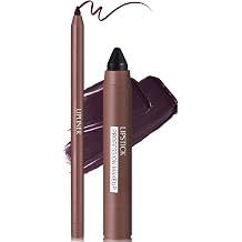 Lip Kit - Purple Lip Liner Pencil Ombre Lipstick Set Long Lasting Plumping Creamy Lip Makeup for Women, High Pigmented Lip Combo Crayon Cone Tip Smooth Lip Contour for Daily/Night Out