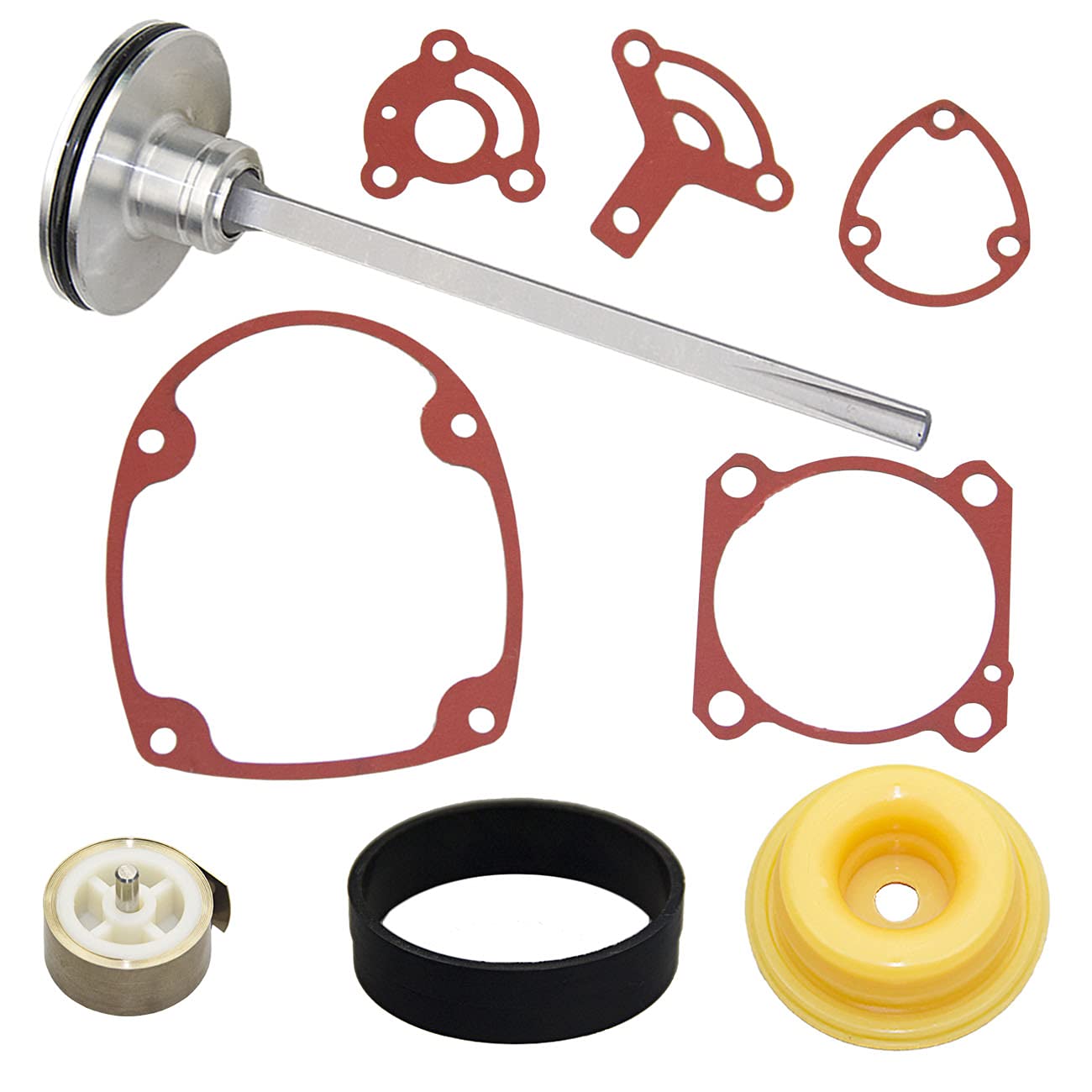 HLTIT 877-323 878-303 Driver, Bumper, Ribbon Spring, Cylinder Ring & Gasket Service Kit for Hitachi NR83A/A2 NR83A3 NR83A2 NR83A5 NR83A2(S) DBM83-04 Guns …