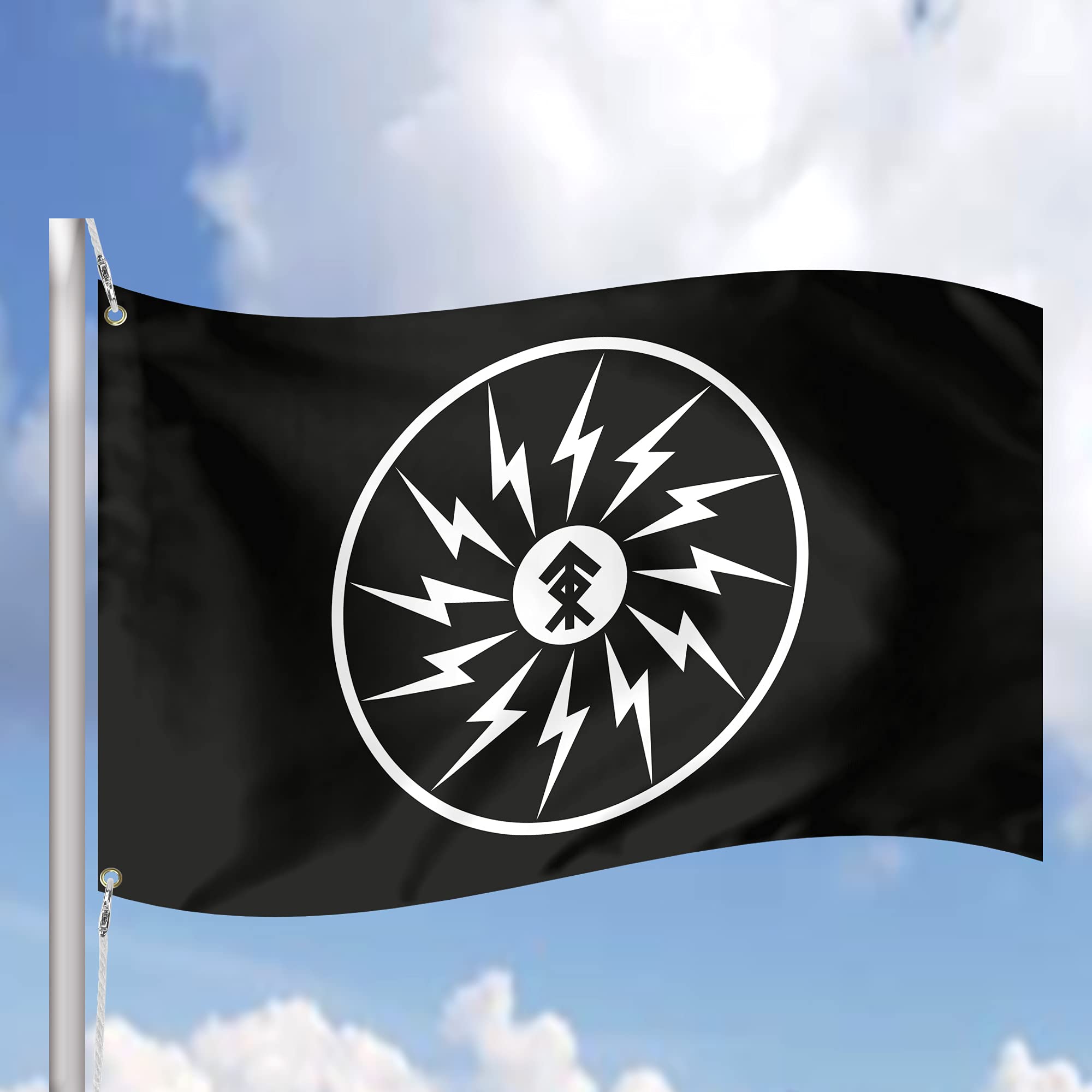 Amazon.com : Runa Flag, 2x3 Ft, Celtic and Slavic Runes Heritage