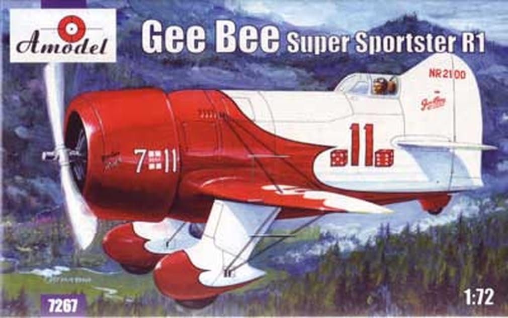 ★Gee Beeジービーエアレーサーセット￼ ユニオン￼モデル￼ 完成品￼ Gee-Bee-Z-Air-Racer | Gee Bee Z | Aviation Art by Sam Lyons