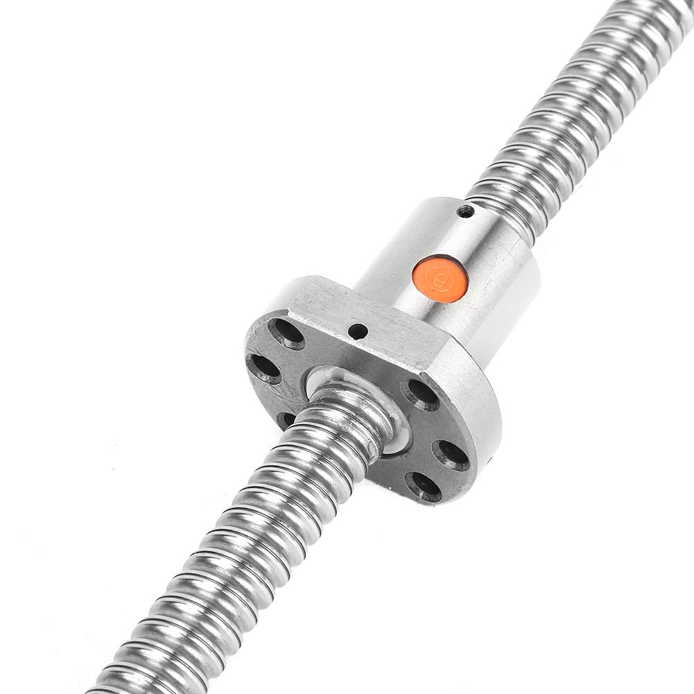 Husillo de Bolas, SFU1605 Bolas de Plomo para Husillo de de 600 Mm con Soportes Finales BK12 BF12 y Acoplador de 6,35 X 10 Mm