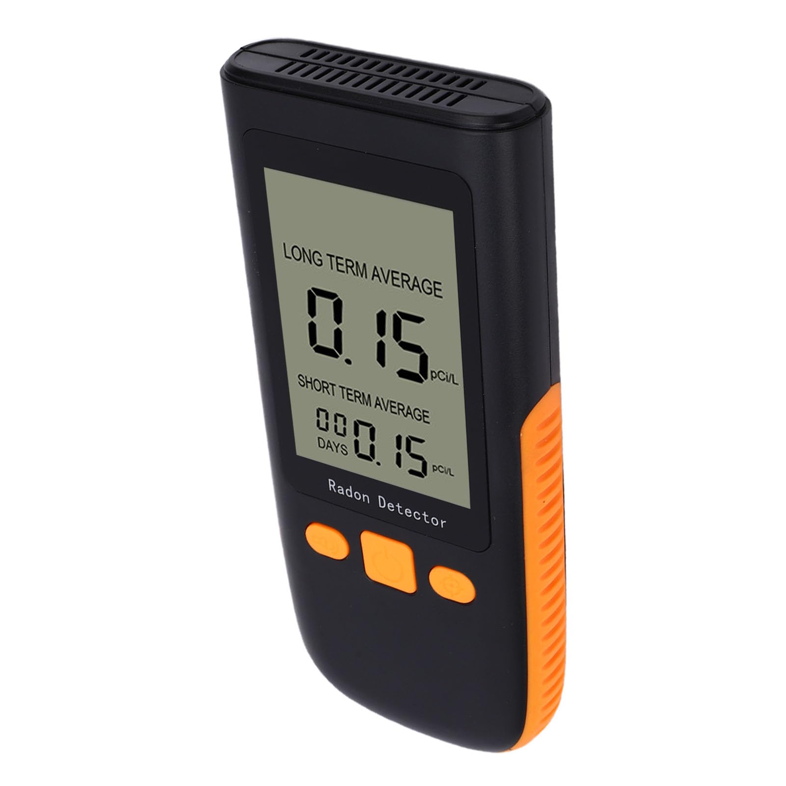 Detector de Gas Radón, Sensor de Iones Avanzado, Actualizaciones Cada Hora, Medidor de Radón, Seguimiento de Datos a Largo Plazo, Probador de Portátil con Pantalla Gráfica para el Hogar,