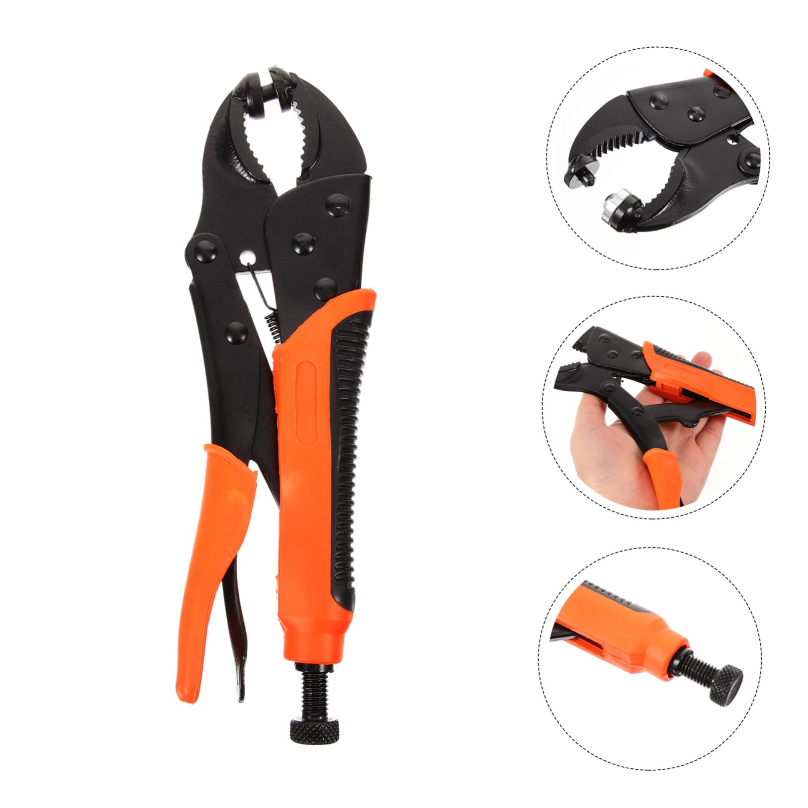 Yardwe Alicates para Cubrir Cubiertas De Pinza Botones Pantalón Broches De Presión Sujetadores Perforar Llave Herramienta Doblar Botón Fabricante Jumbo Acero Inoxidable