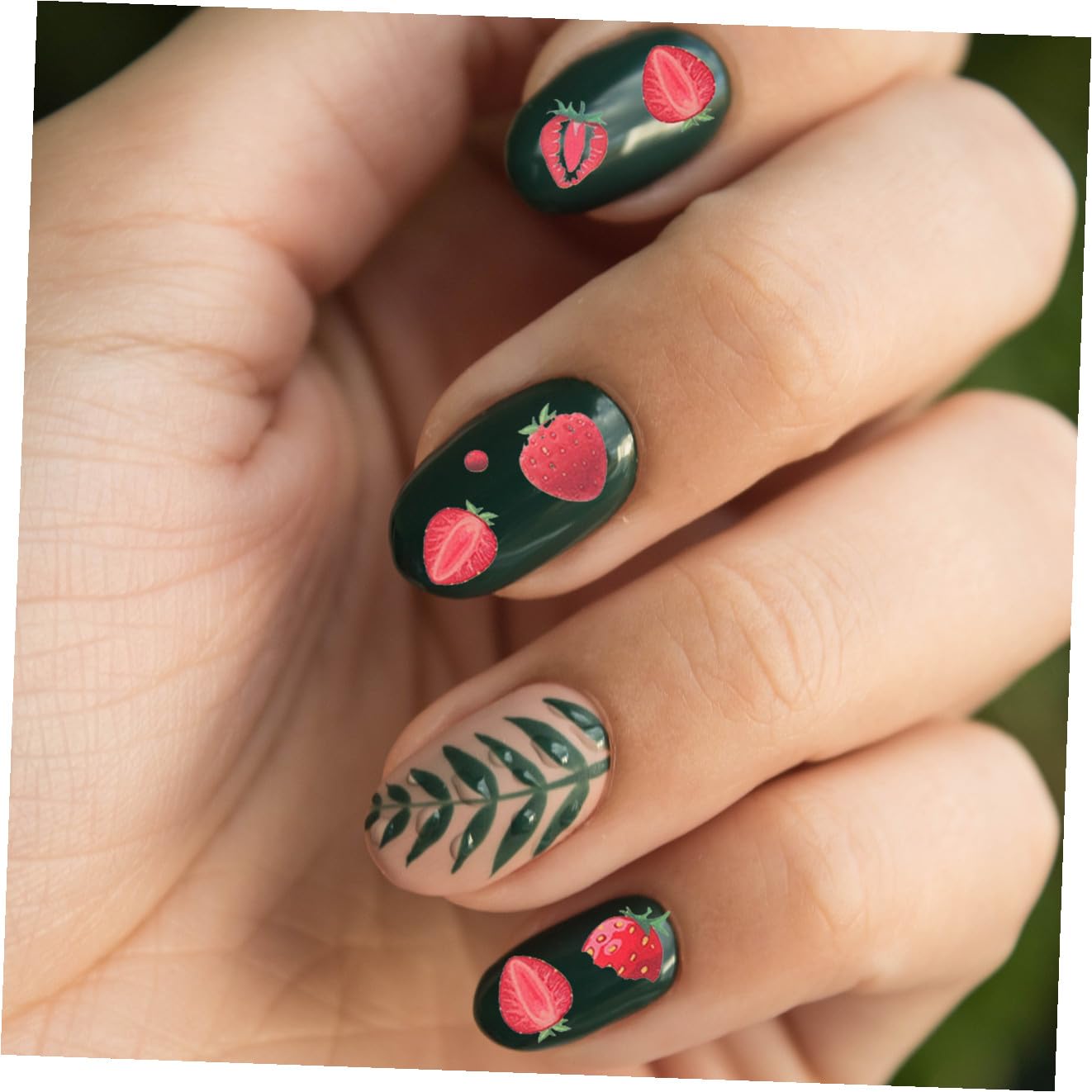Didiseaon 5 Juegos Pegatina Adhesivos Para Uñas Nail Stickers Etiqueta Engomada Del Arte Del Clavo Diy Calcomanías De Flores Para Uñas Calcomanías Decorativas Para Uñas 6 Hojas * 5