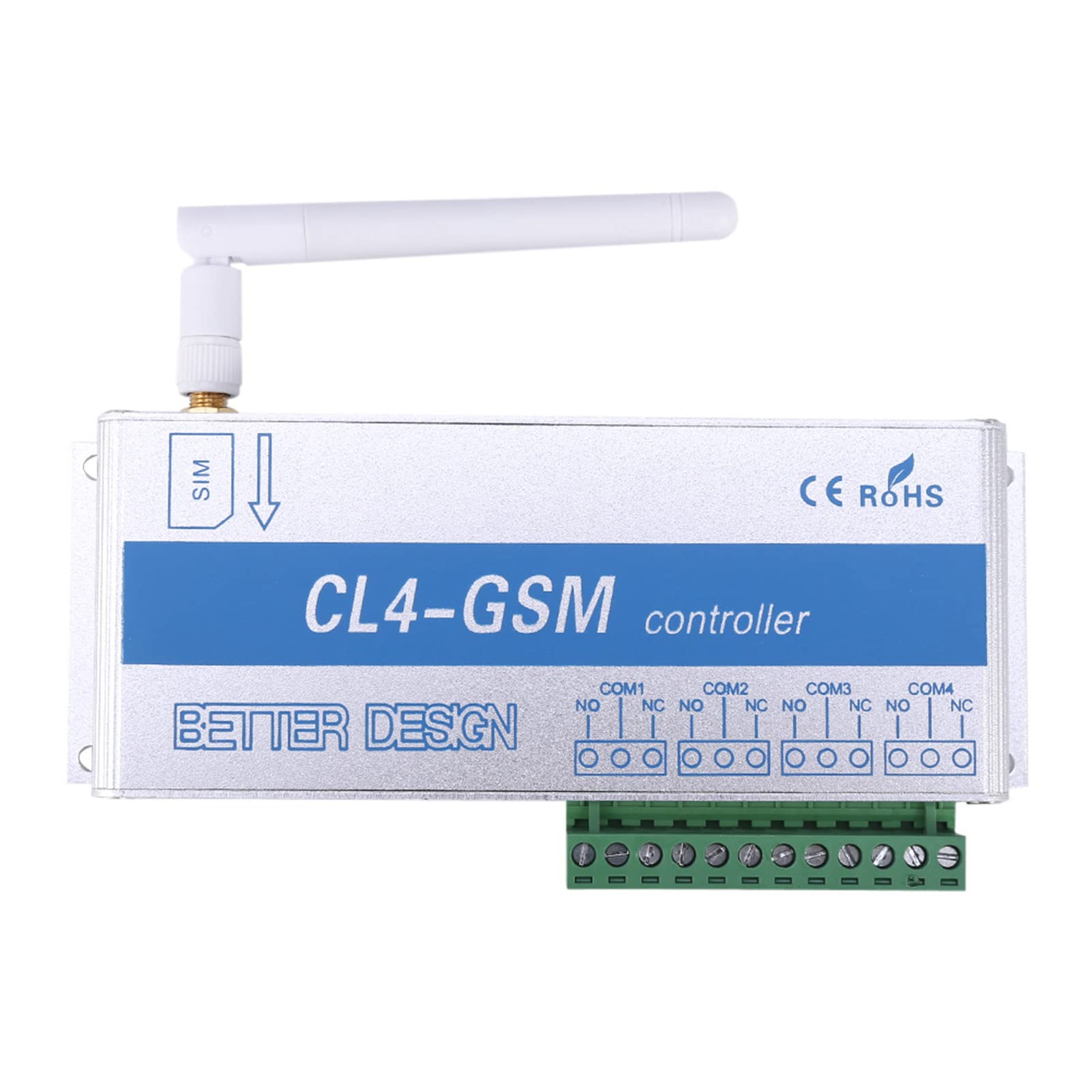 Control Remoto Inalámbrico gsm SMS Llamada Seguridad Hogar Interruptor Electrodomésticos Control Remoto Inteligente CL1-GSM Mano Cabezal EU Plug