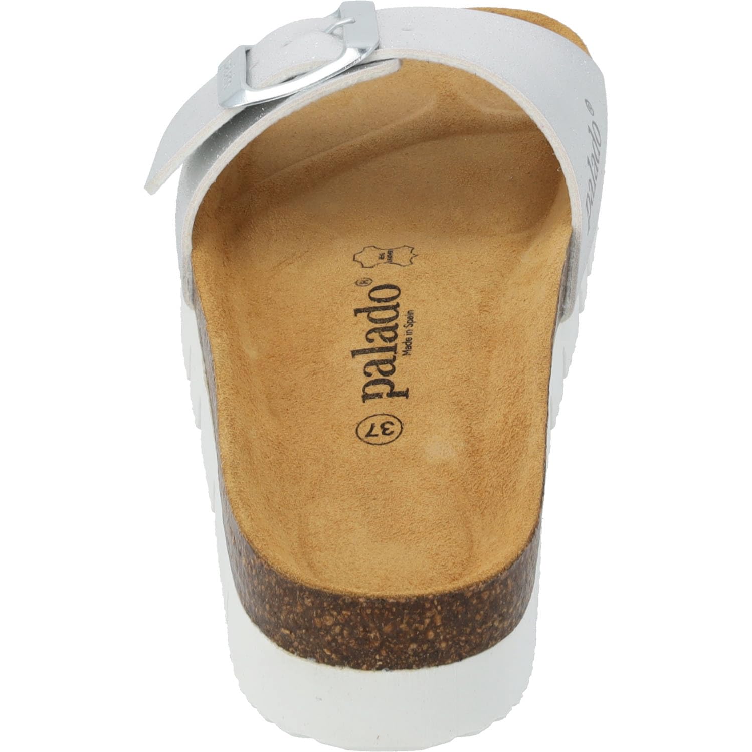 Palado Pantoletten Damen Malta EGS PL – Sandalen mit Plateau-Sohle Made in Spain - Hausschuhe mit Kork-Fußbett - modische Sommerschuhe
