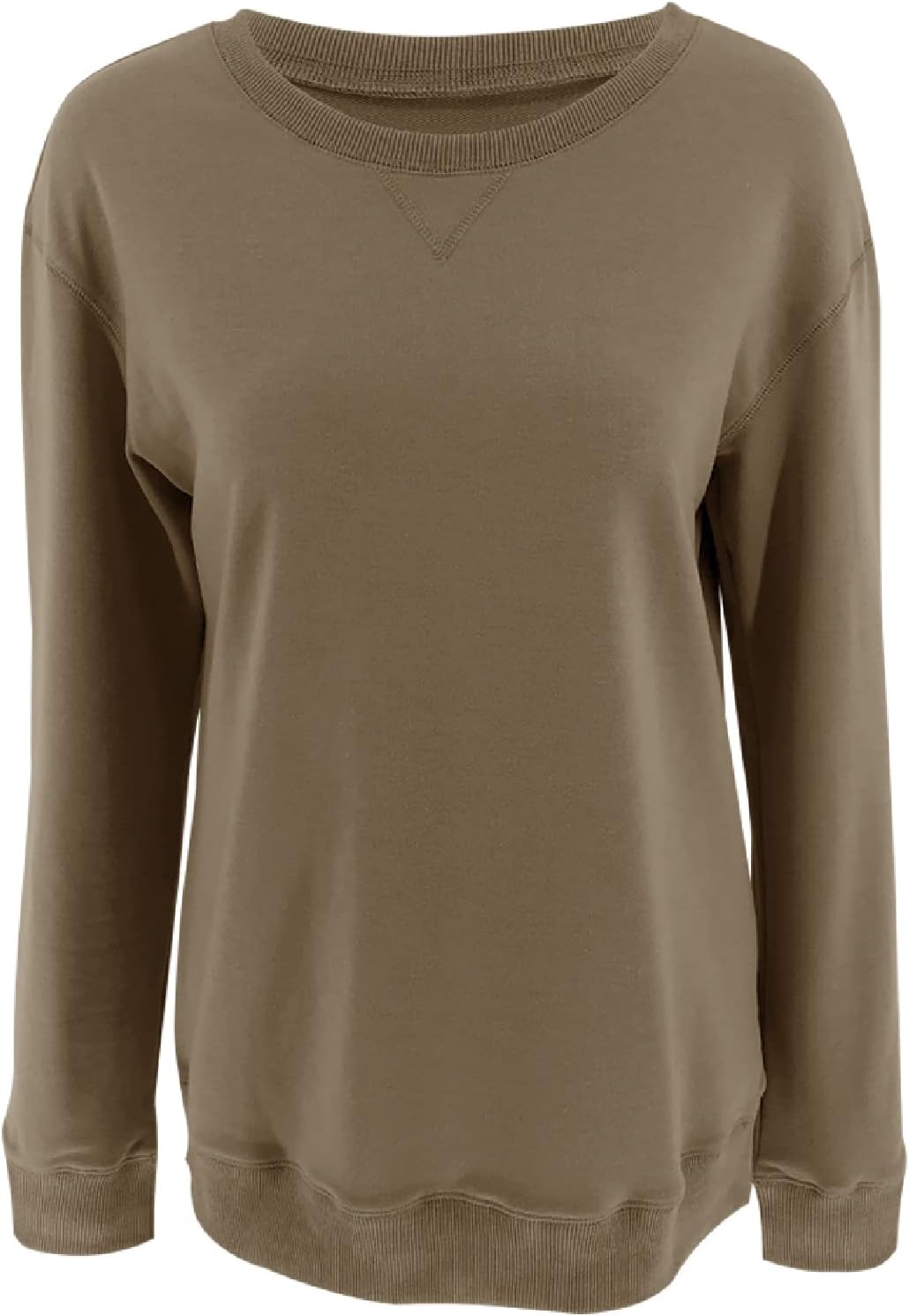 Orchidays Womens Casual Crewneck Sweatshirts Long Sleeve Cute Tunic Tops Loose Fitting Pullovers - Image 5