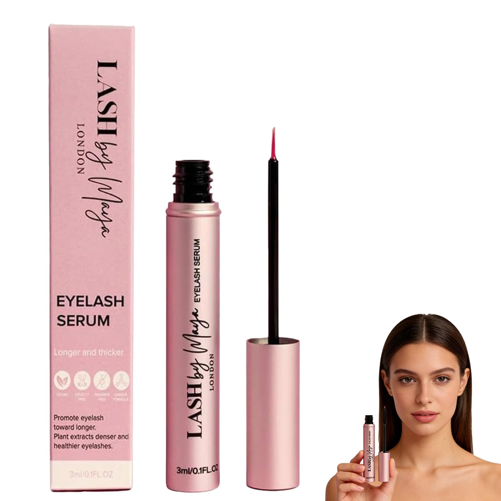 Lash By Marya Siero Ciglia London,Glowsty Lashes Siero Ciglia (1PC) - 1