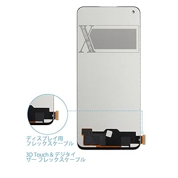 Amazon.co.jp: SRJTEK For OPPO Reno7 A 液晶パネル画面交換修理