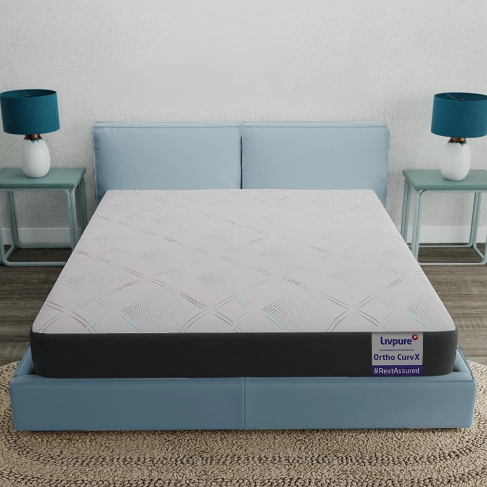 Livpure Smart Ortho CurvX Memory Foam Mattress 5D Sleep Zones Curved