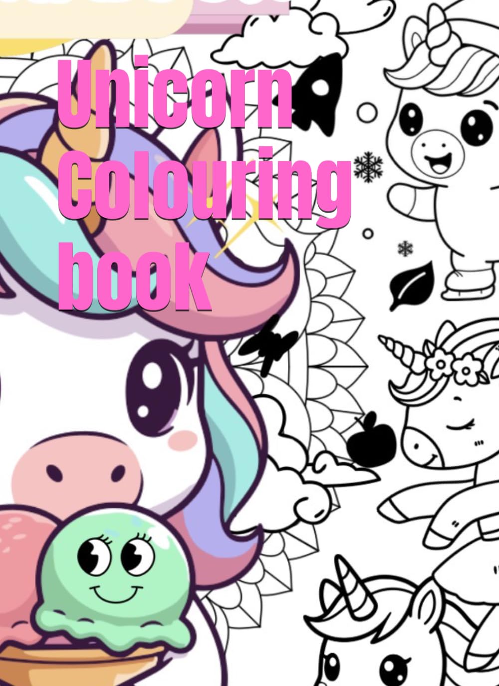 Unicorn Colouring book