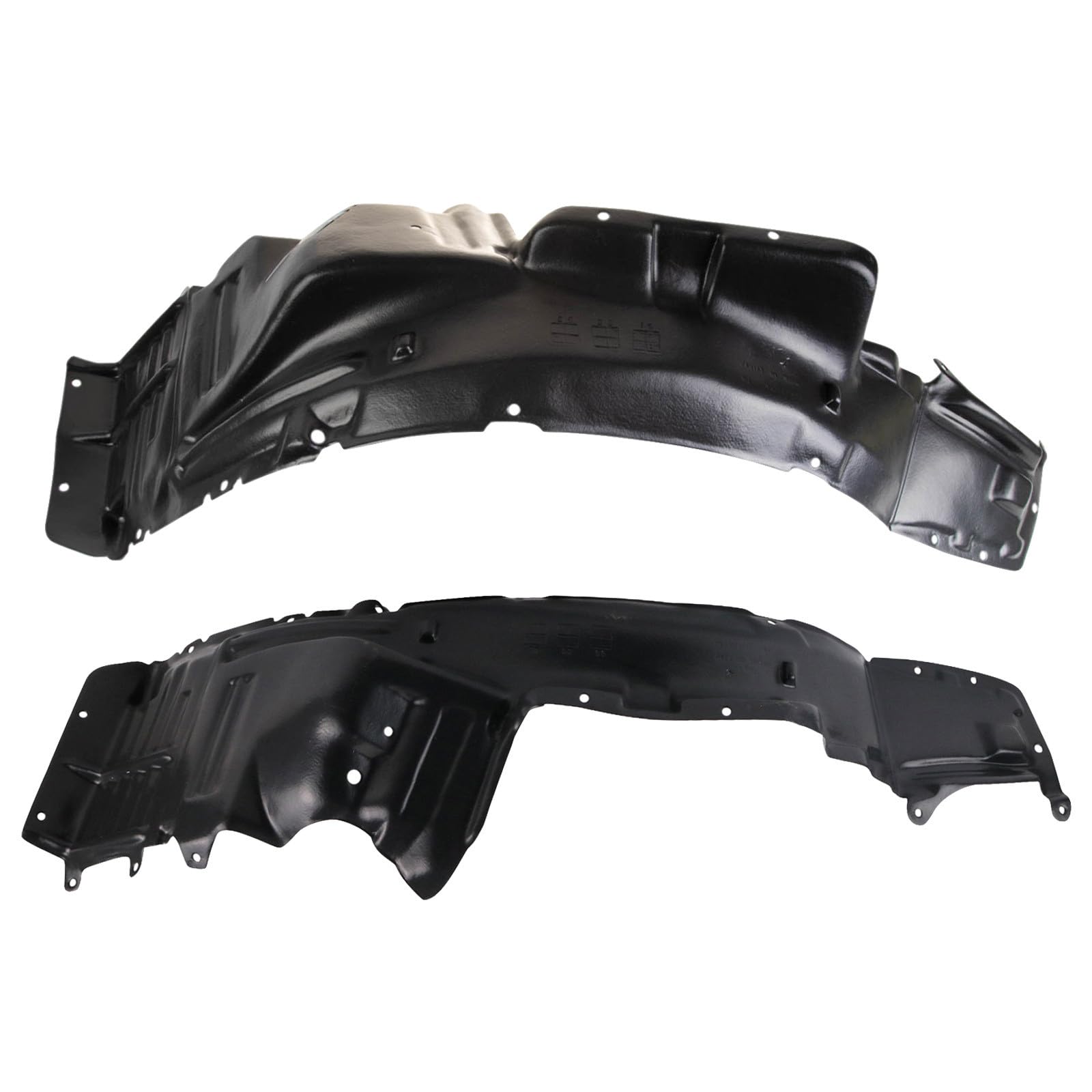 TRQ Inner Fender Liner Set | For 2004-2007 Mitsubishi Lancer MI1250105 MI1251105