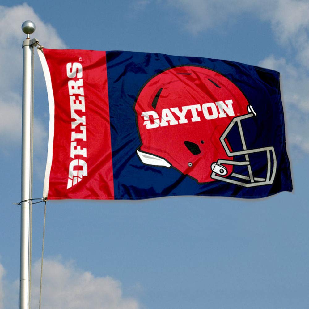dayton football helmet Riddell pocket pro football helmet Dayton Flyers CUSTOM orange