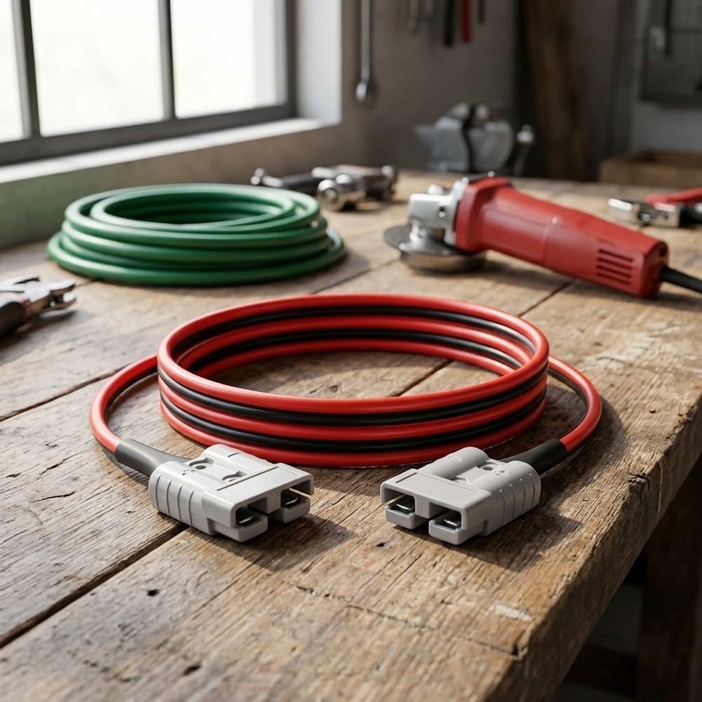 Cable Conector 50A 1.5m para Caravana y Barco