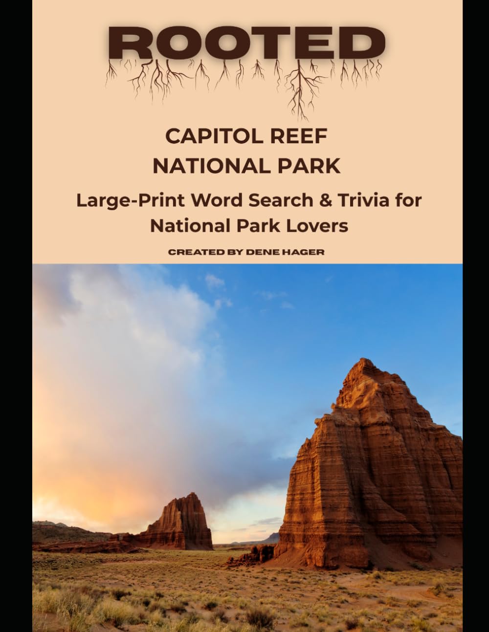 Rooted: Capitol Reef National Park: Large‑Print Word Search & Trivia for National Park Lovers (National Parks Trivia & Word Search)