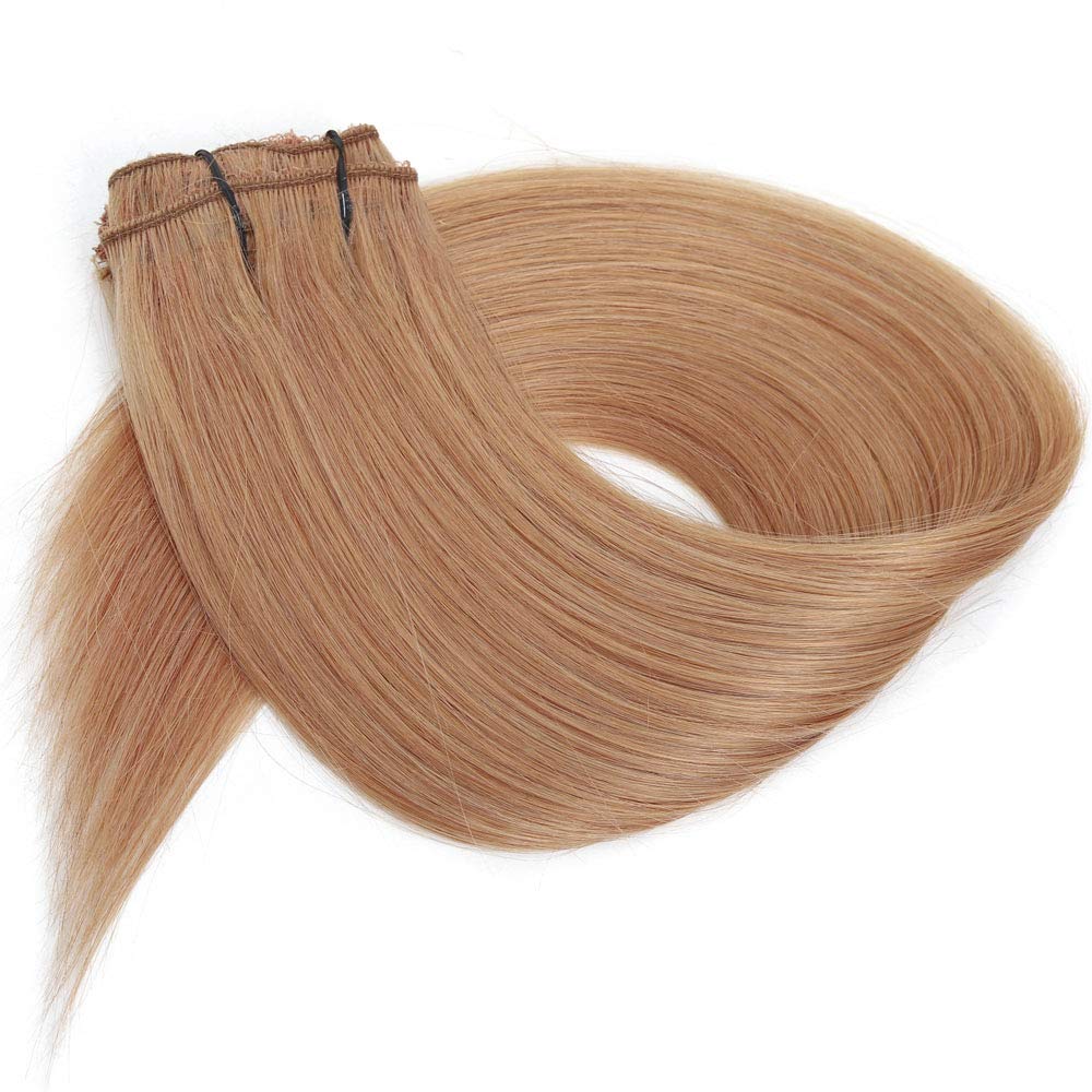 Buy FAB® Remy 100 Human Hair Lace Weft Clip­In Hair Extension Full