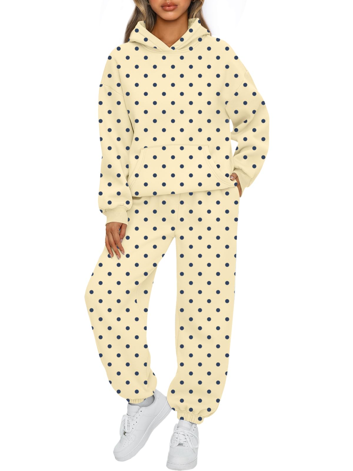 AUTOMET Womens 2 Piece Lounge Sweat Sets Fall Fashion Matching Sweatsuits