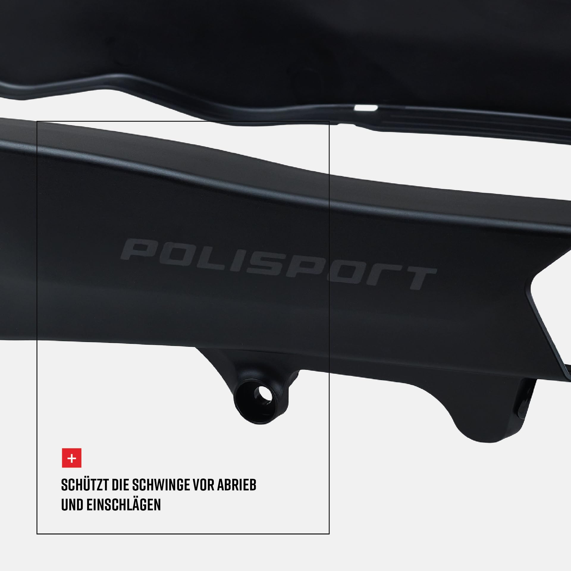 Polisport Off Road 8499400001 Schwingarm Schutz Evo, Hochleistungs Teil Für KTM SX/XC/SX-F/XC-F/EXC/XC-W, GasGas MC/EC/EX Und Husqvarna TC/FC. Schützt Schwinge Und Kettenführungs Schrauben