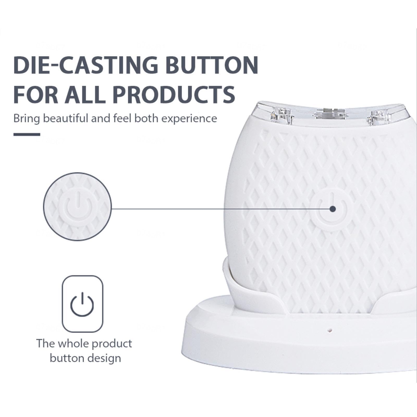 VIDECOR Cepillo de Dientes Sónico Automático en Forma de U Recargable, Cepillo de Dientes Eléctrico 360 para Adultos, Accesorios, Cepillo de Dientes de Limpieza Automática,