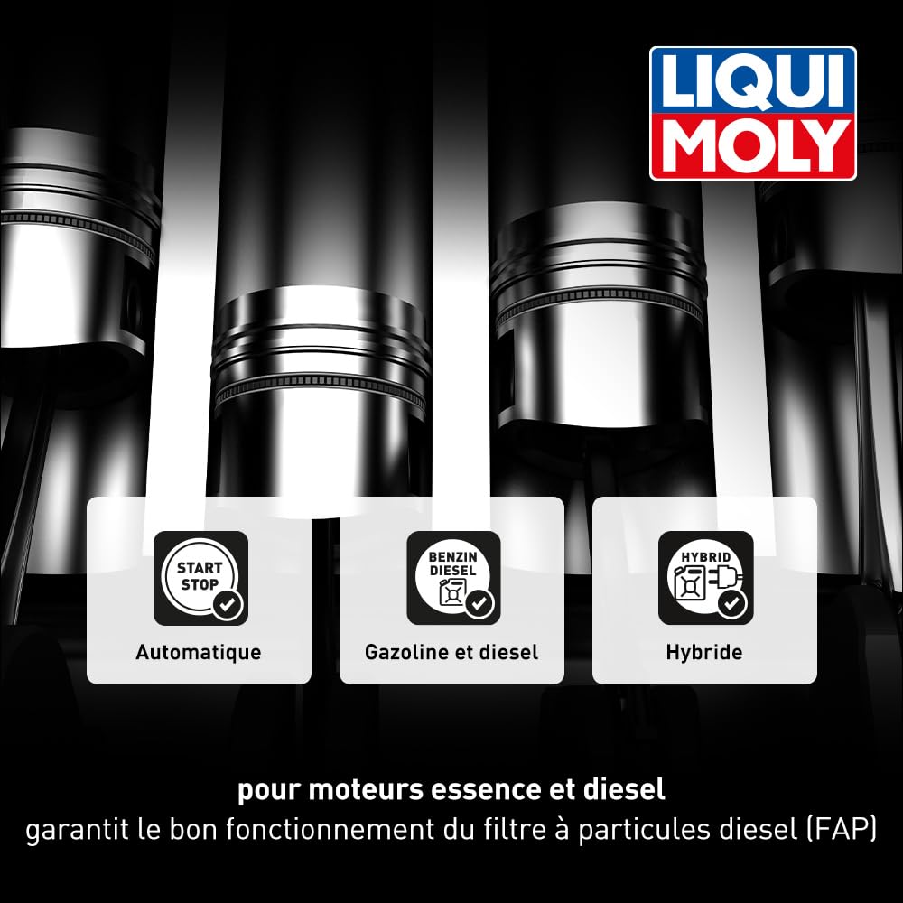 LIQUI MOLY Longlife III 5W-30, 5 L, Technologie de synthèse Huile motrice, SKU: 20822