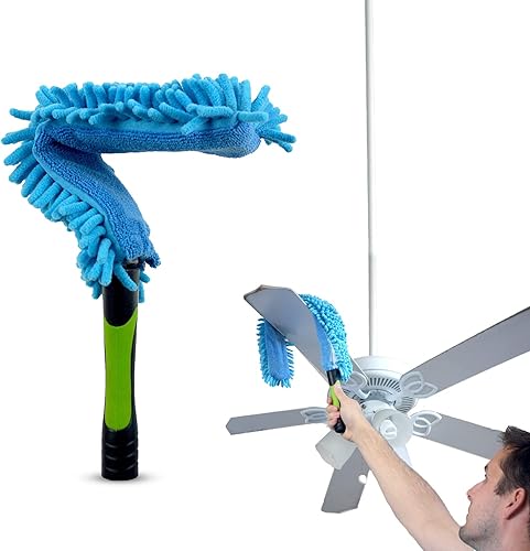 EVERSPROUT Plumero de microfibra flexible para techo y ventilador (el poste se vende por separado) Plumero extralargo de 25 pulgadas Funda