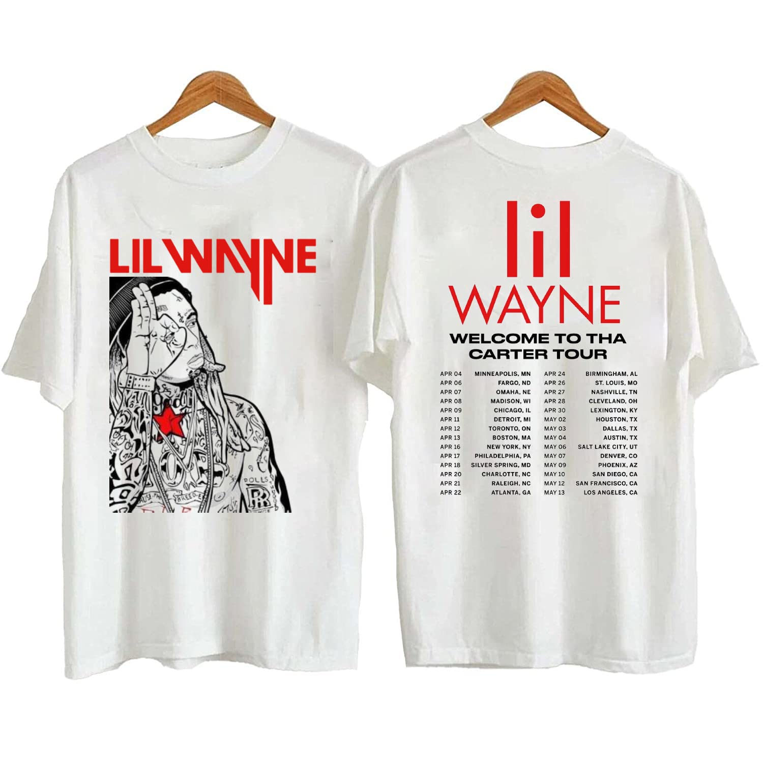 Lil Wayne Rapper 2023 Tour Shirt, Lil Wayne Rapper Fan Shirt, Welcome To The Carter Tour Lil Wayne Shirt