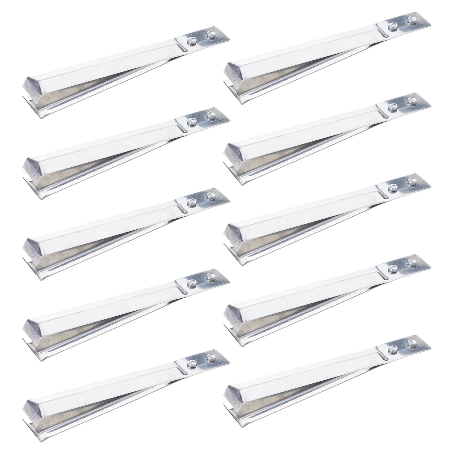 Xinsheinelry 10Pcs Garlic Peeler Skin Removers Stainless Steels Peeling Clip Fishes Bone Tweezer Precisions Grip Kitchen Tool Peeler Skin Removers