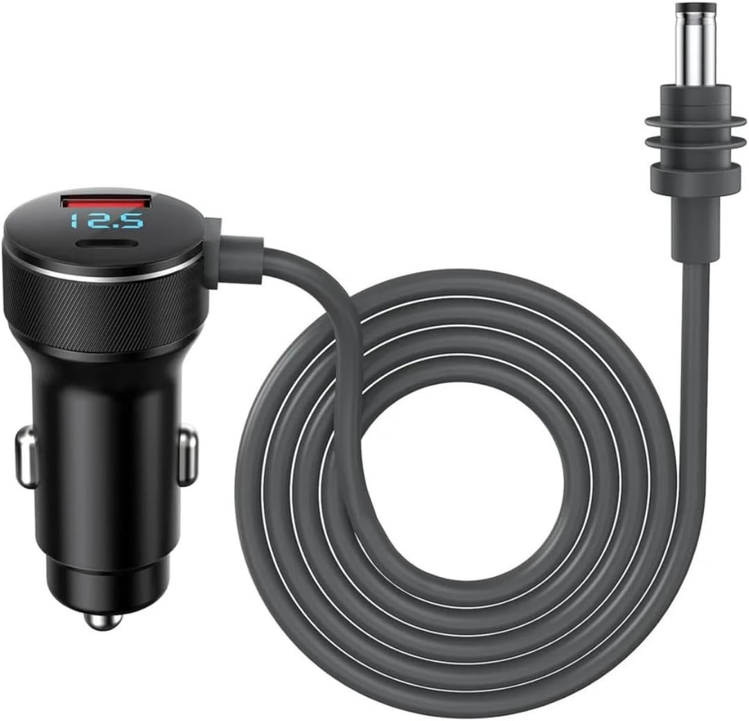 Cabo de Alimentação Veicular 3em1 Com Led Compatível com Mini Starliink 12V/24V – 2 Metros Carregador Automotivo com Conector Vedado para Carros, Caminhões, Motorhomes e Barcos Cabo de Alimentação Veicular 3em1 Com Led Compatível com Mini Starliink 12V/24V – 2 Metros Carregador Automotivo com Conector Vedado para Carros, Caminhões, Motorhomes e Barcos