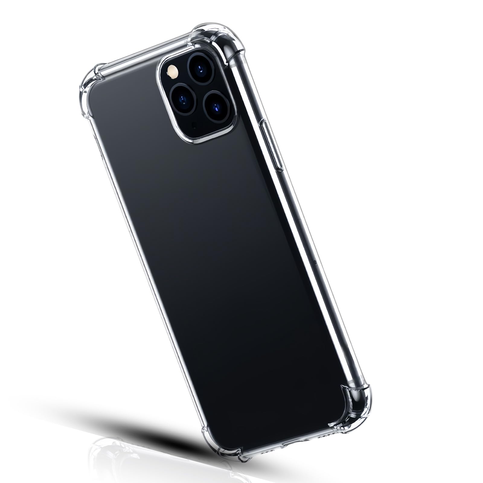 【全面保護】for iPhone15Pro用のケース アイフォン15プロ 用の保護カバー 薄型 TPU材質 『四隅がエアクッション構造』 耐衝撃 薄型 軽量 指紋防止 取付簡単 黄変防止 適用 iPhone15Pro
