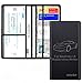 Valardoh Premium Car Registration and Insurance Card Holder, Car Document Holder for Cards, Driver License & other Essential Documents (Black)
