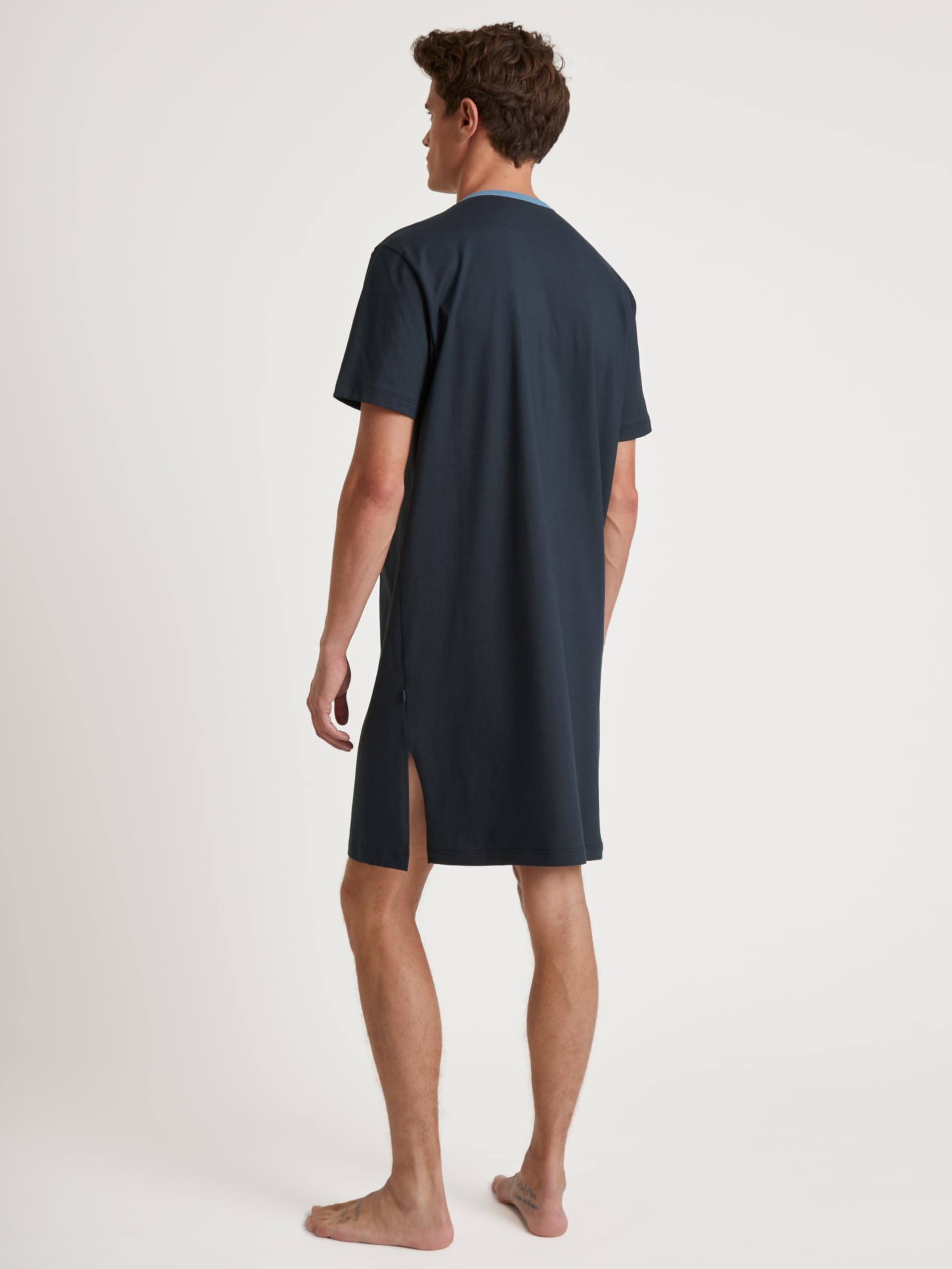 Calida Relax Essentials Maglia Lunga da Notte Uomo (Pacco da 1)