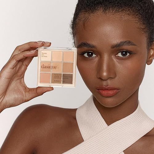 Miniatura 3 de dasique - Paleta de sombras #12Warm Blending, vegana, sin crueldad, 9tonos combinables en acabados mate suave