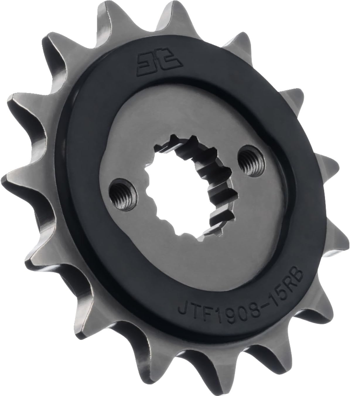 JT Sprockets JTF1908.15RB 15 Tooth Rubber Cushioned Front Countershaft Sprocket