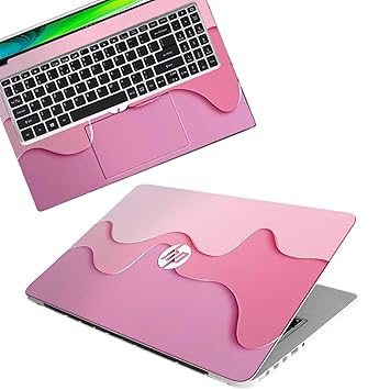Galaxsia Pattern H10 Full Body Vinyl Laptop Skin/Sticker/Cover Upto 15.6 Inches Laptops Laminated-Removable-HD Quality Compatible for HP