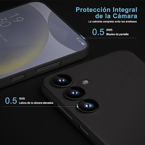 Miniatura 4 de memumi Funda ultradelgada para Samsung Galaxy S24, súper ligera de 0.012 in mate dura cubierta trasera para Galaxy S24, funda delgada para teléfono