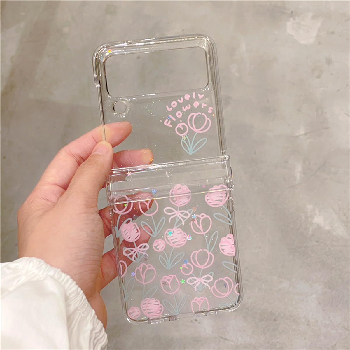 Amazon.com: GO-VOLMON Cute Woman Case for Samsung Galaxy Z