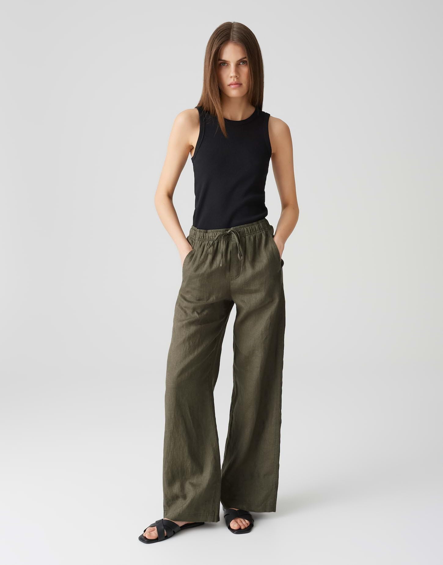 OPUS Leinenhose Damen