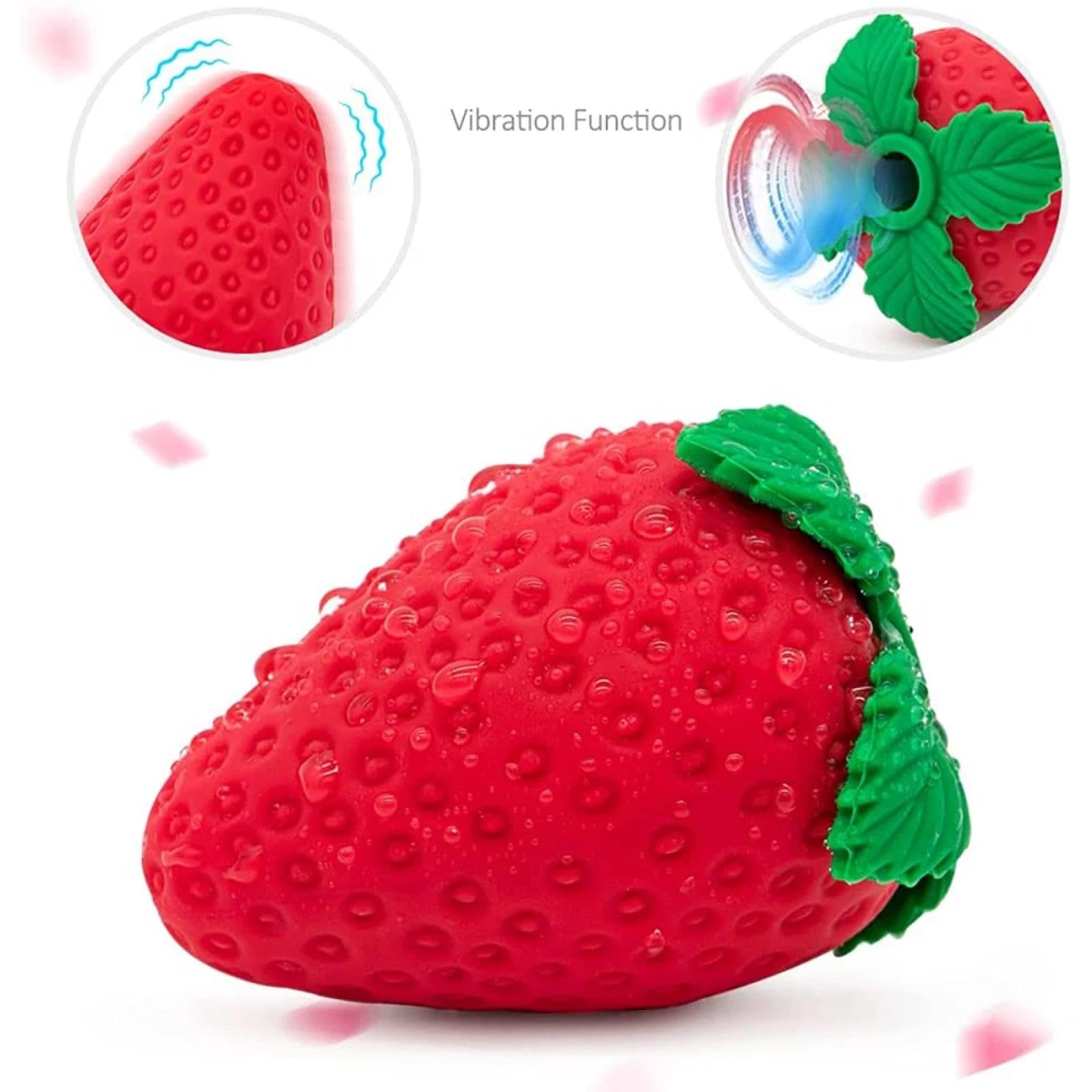 Amazon.com: Vibrating Egg Strawberry Shape Adult Sex Toy Vibrator  Masturbator G-Spot 8 Speeds Vibrator for Women Sex Toys Sex Machine :  Health & Household