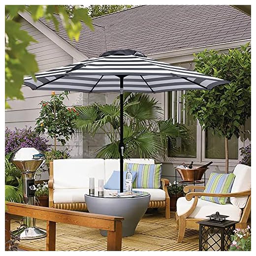 Best reliable umbrella ABBLE 9 Ft Patio Umbrella