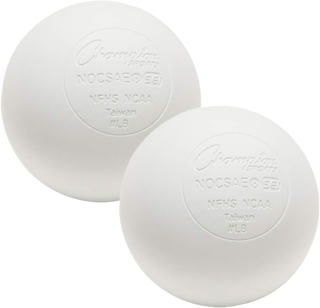 Lacrosse Balls – Official Size Balls for Games, Practice & Training, NCAA, NFHS & SEI Certified, Multiple Colors, Packs & Styles Available