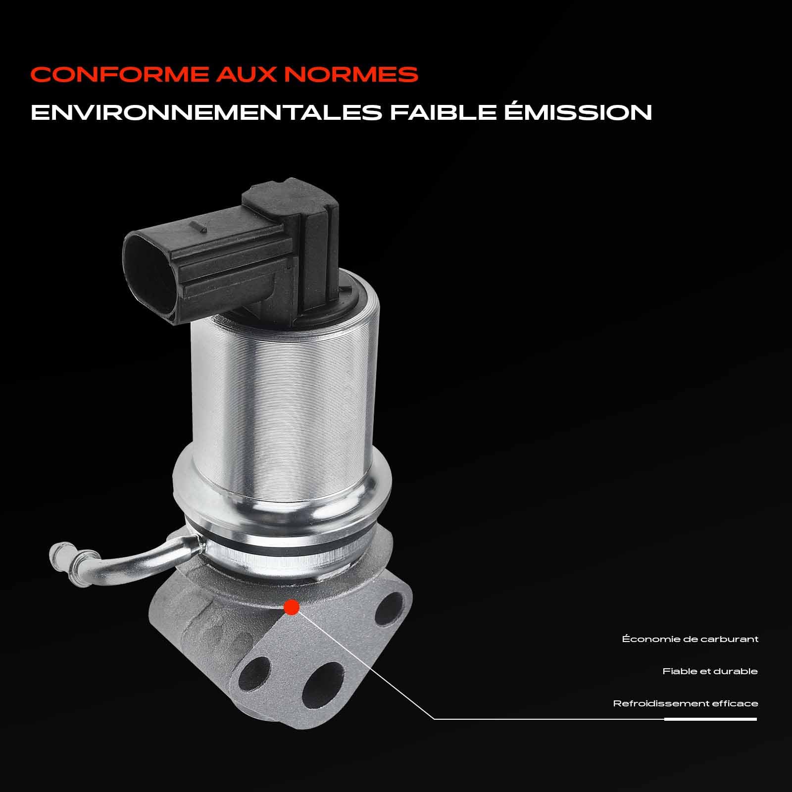 Frankberg Vanne EGR 5 broches 036131503R | Compatible avec: Golf IV Variant 1J5, Golf Plus 521 5M1, O.c.t.a.v.i.a II 1Z3, C.a.d.d.y II MPV 9K9B