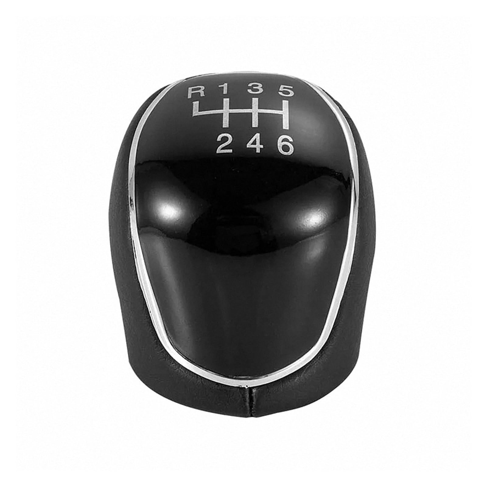 Dbmswzjqpv Black 6 Speed 5 Sporty Gear Knob For Mondeo 4 Mk4 For Focus S-Max C- Max Kuga Galaxy
