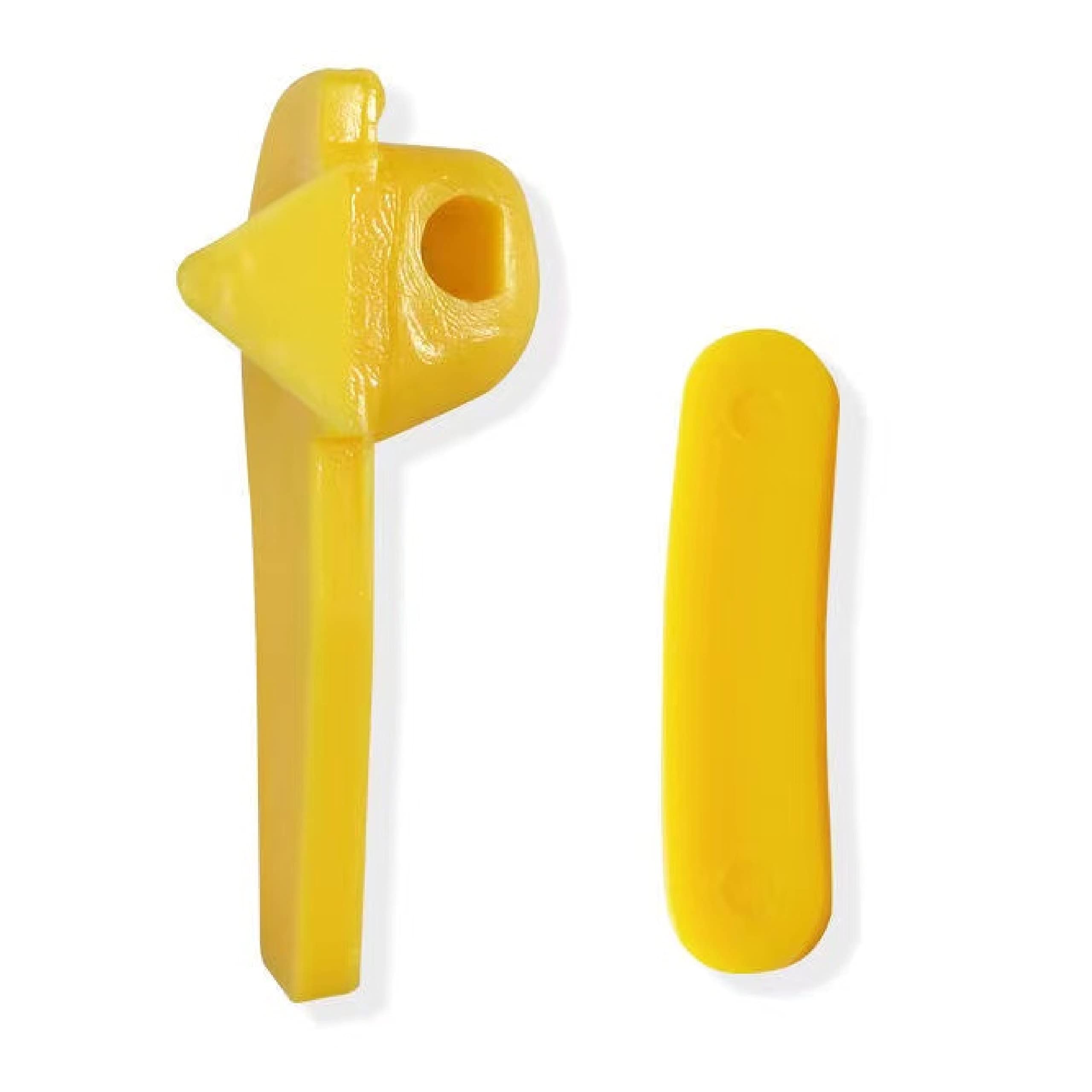 Caso 2 envases, 6Pairs / Paquete, Cambiador de neumáticos inserción de plástico | Rueda de Nylon Protector de llanta de Montaje Desmontar la Cabeza, 11YCL|Amarillo|