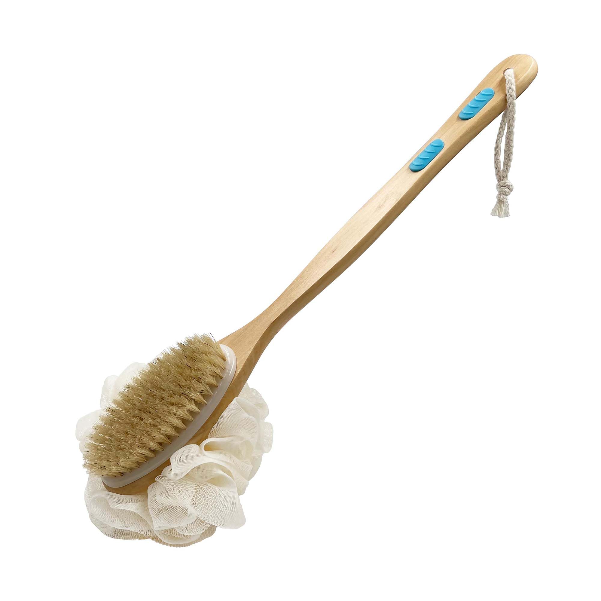 Hanstock Back Scrubber 43cm Long Wooden Handle
