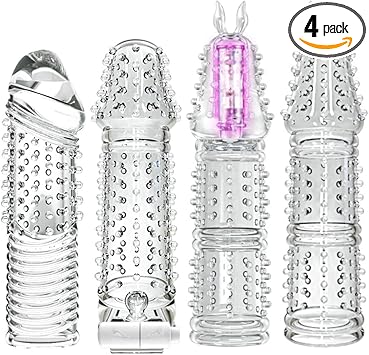 Condones Spike, extensor de pene reutilizable Enlarger ...