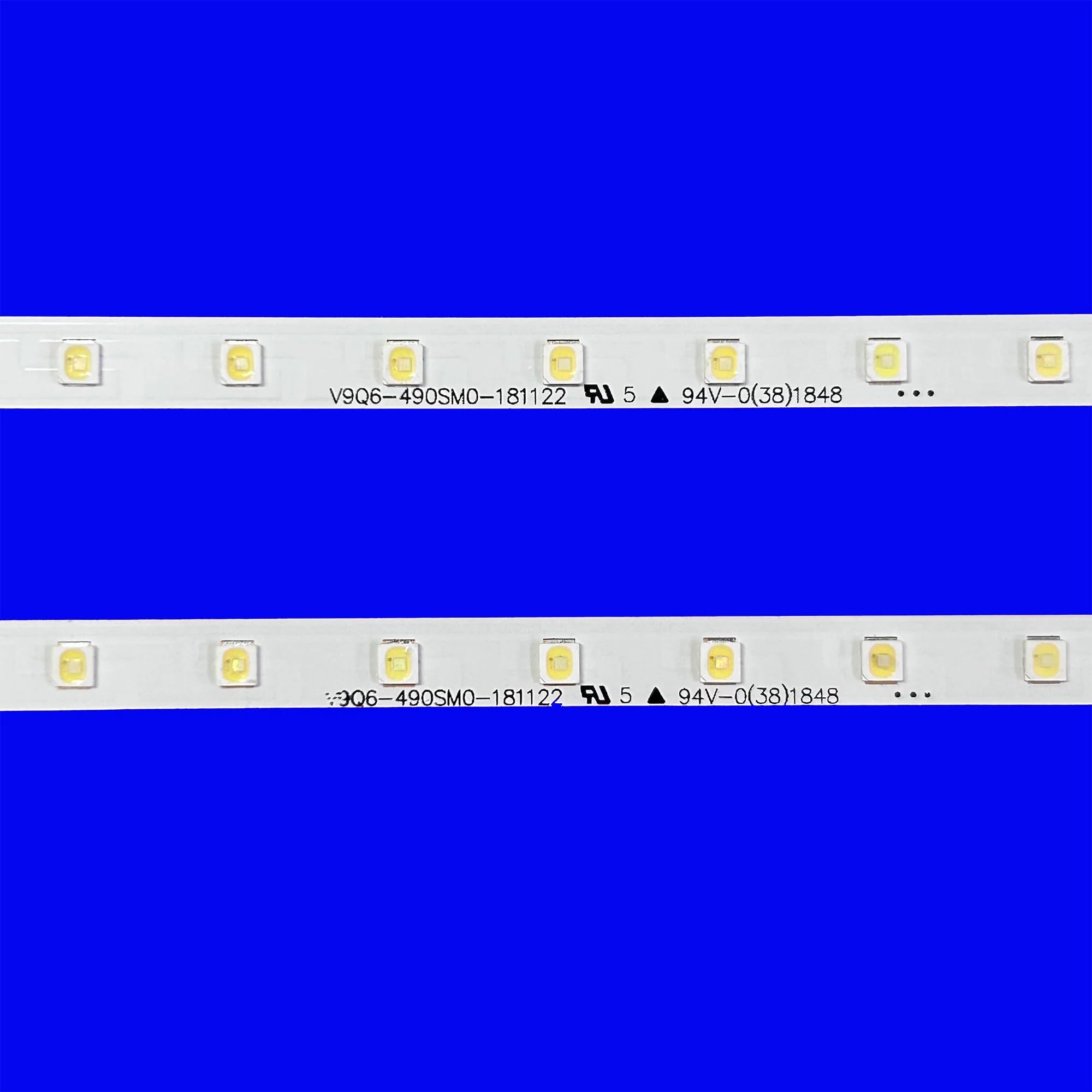Taśma podświetlenia LED do Samsunga dla QE49Q66RTA QE49Q60RATXZT QE49Q60RAT QE49Q67RAT CY-RR049HGLV3H V9Q6-490SM0-R0 BN95-05628A łatwa do wymiany