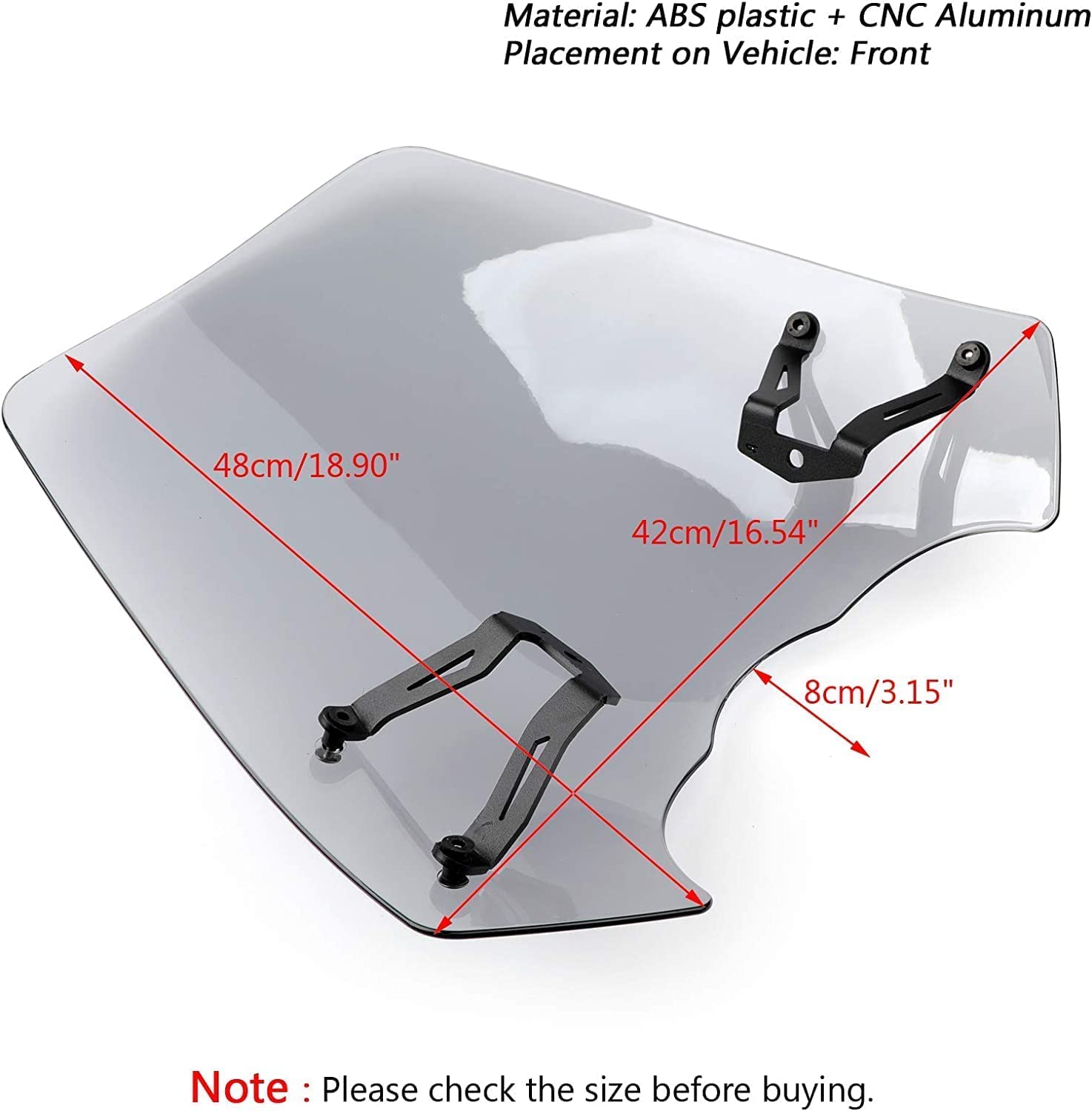 Pare-brise Pare-brise / Support Pour Kawasaki Vulcan S 650 Vn650 Vulcan S Cafe 2015 2020 Accessoires Moto