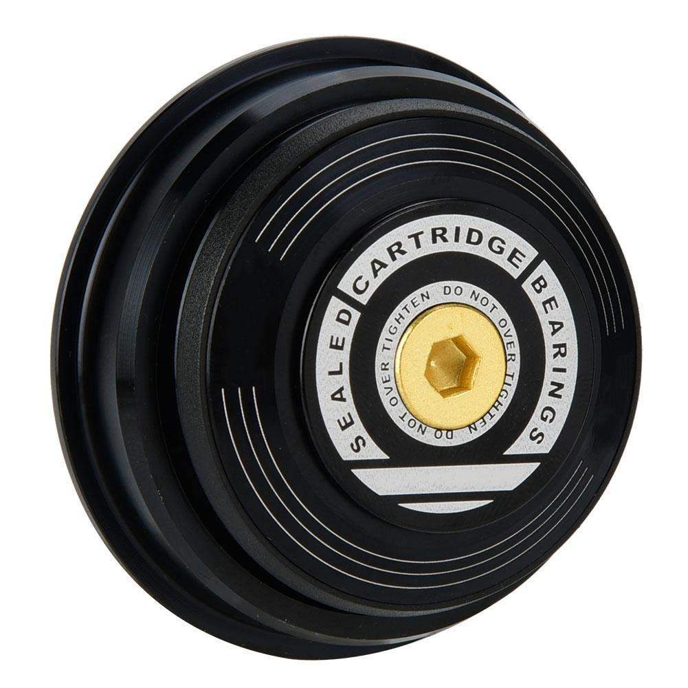 Bicicletta Headset, 4456ST Ciclismo anteriore conico anteriore forcella stelo Headset Bike Top Expander per Mountain Road Bike Conica Serie Sterzo